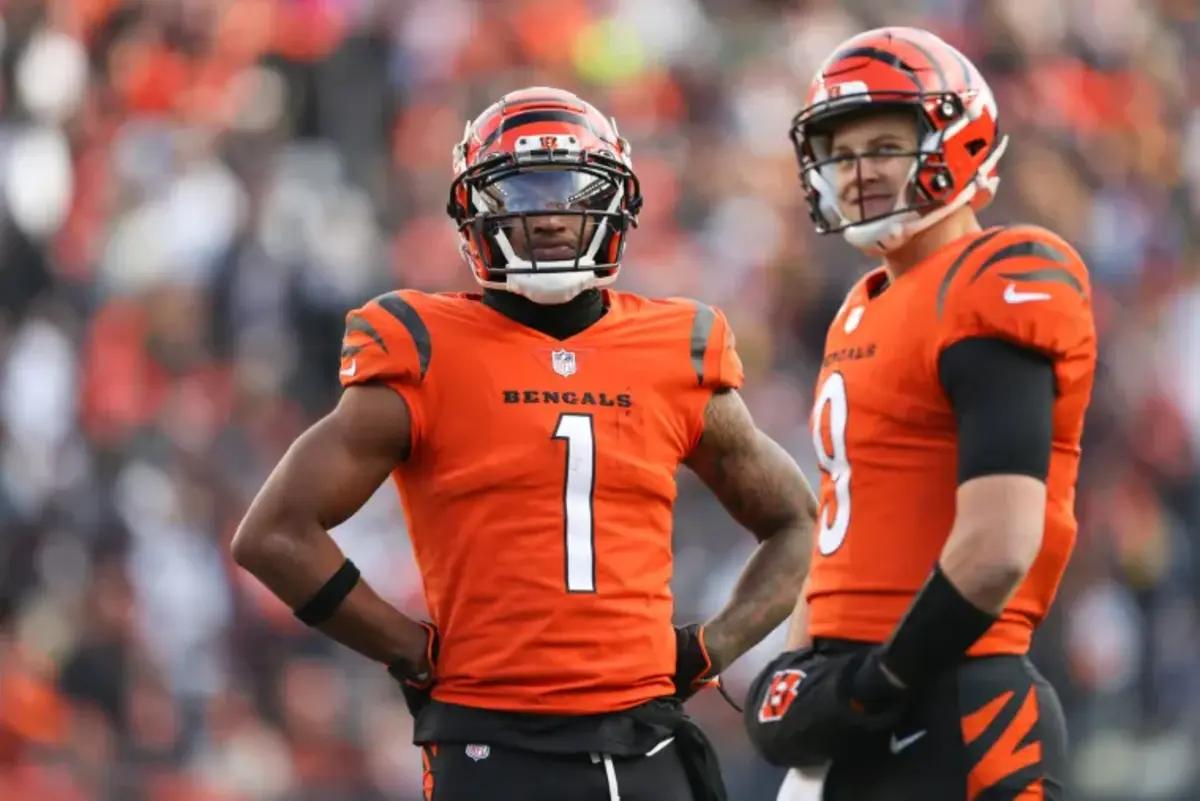 Chase and Burrow of the Bengals.
